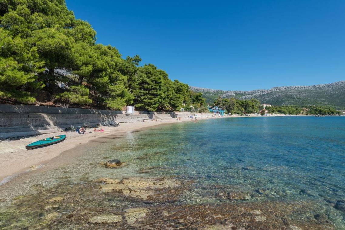 Luxury Beachfront Villa Mare With Private Pool At The Beach Orebic - Peljesac ภายนอก รูปภาพ