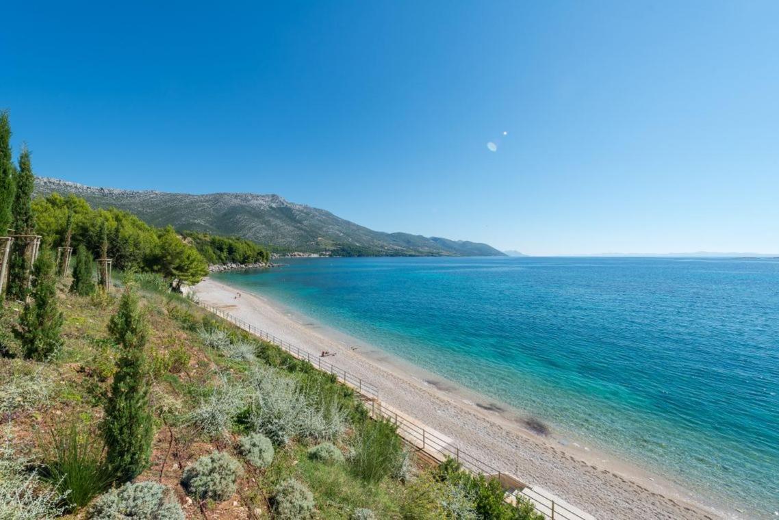 Luxury Beachfront Villa Mare With Private Pool At The Beach Orebic - Peljesac ภายนอก รูปภาพ