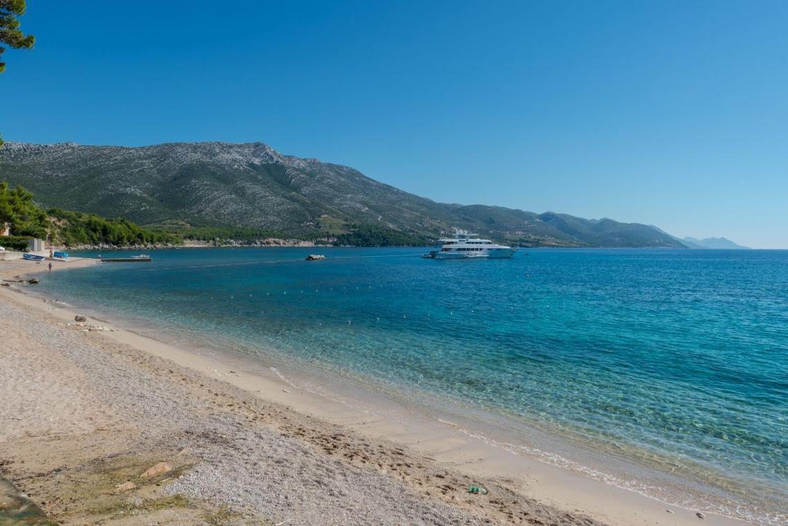 Luxury Beachfront Villa Mare With Private Pool At The Beach Orebic - Peljesac ภายนอก รูปภาพ